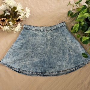 Denim Skater Skirt